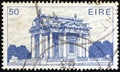 IRELAND - CIRCA 1983: A stamp printed in Ireland from the `Irish Architecture` issue shows Casino at Marino, circa 1983.