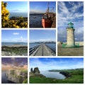 Ireland collage Royalty Free Stock Photo