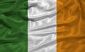 Ireland Flag 3 Royalty Free Stock Photo
