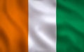 Ireland Flag Image Full Frame Royalty Free Stock Photo