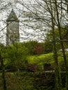 Ireland. Landscape with bell tower