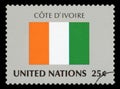 IRELAND - Postage Stamp of Ireland national flag