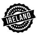 Ireland stamp rubber grunge