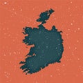 Ireland Vintage Map.