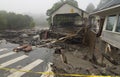 Irene Destroys Quechee Covered Bridge