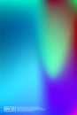 Iridescent, Blurred Gradient Mesh