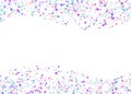 Iridescent Confetti. Luxury Art. Rainbow Texture. Modern Foil. L Royalty Free Stock Photo