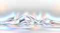 Iridescent fluid wave patterns creating abstract background imagery Royalty Free Stock Photo