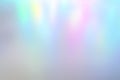 Iridescent holographic abstract aurora light neon colors background. Blurred pastel multicolored backdrop from lights.