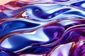 Iridescent liquid three-dimensional texture,vibrating color effect,high contrast psychedelic shapes