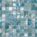 Iridescent Mosaic Tile Texture for Modern Interior Design Royalty Free Stock Photo