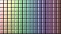 Iridescent mosaic wall tiles Royalty Free Stock Photo