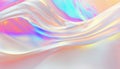 Iridescent neon background. Holographic Abstract soft pastel colors backdrop. Hologram Foil Aesthetic. Trendy vaporwave creative