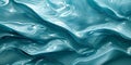 Iridescent waves of turquoise