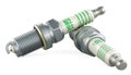 Iridium Spark Plugs. Spark plugs, 3D rendering