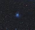 The Iris Nebula, also known as NGC 7023, is a bright reflection nebula Royalty Free Stock Photo