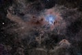 Iris Nebula, NGC7023 Royalty Free Stock Photo