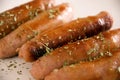 Irish Breakfast Sausages Royalty Free Stock Photo