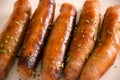 Irish Breakfast Sausages Royalty Free Stock Photo