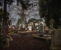 Irish Celtic Cemetery, Mount Jerome. Dublin, Ireland - 28 Dec 2023