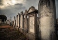 Irish Celtic Cemetery, Mount Jerome. Dublin, Ireland - 28 Dec 2023