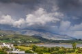 Irish coastal mountain scenery in County Donegal