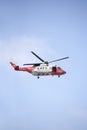 Irish coastguard rescue helicopter