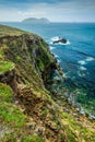 Irish Coastline and the Blasket Islands Royalty Free Stock Photo