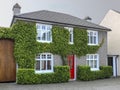 Irish cottage house. Royalty Free Stock Photo