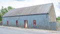 Irish Cottage With Painted Doors and Windows Royalty Free Stock Photo