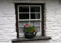 Irish Cottage Window Royalty Free Stock Photo