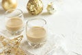 Irish cream for Christmas Royalty Free Stock Photo