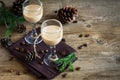 Irish cream coffee liqueur Royalty Free Stock Photo