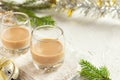 Irish cream coffee liqueur for Christmas