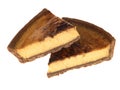 Irish Cream Tart Slices Royalty Free Stock Photo