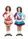 Irish dancers in hard shoes Royalty Free Stock Photo