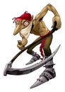 Irish evil goblin called Red Cap