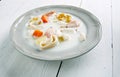 Irish fish chowder Royalty Free Stock Photo