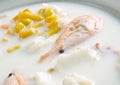 Irish fish chowder Royalty Free Stock Photo