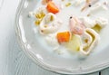 Irish fish chowder Royalty Free Stock Photo
