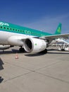 Aerlingus road to dublin Royalty Free Stock Photo