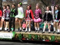 Irish Girls and Man Dancing in Downtown Washington DC