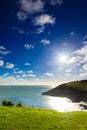 Irish landscape. coastline atlantic coast County Cork, Ireland Royalty Free Stock Photo