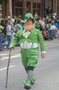 Irish Leprechaun in parade