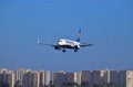 Ryanair Aircraft On Final Approach At Alicante Airport