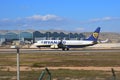 Ryanair Holiday Airliner Landing At Alicante Airport