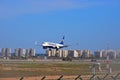 Ryanair Holiday Jet Landing At Alicante Airport