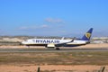 Ryanair Plane On the Runway Royalty Free Stock Photo