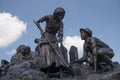 Irish Memorial in Philadelphia to the Great Hunger - Detail 1