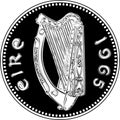 Irish money Pre-decimal gold coin Penny